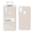 قاب سیلیکونی پاک کنی اورجینال درجه یک Samsung Galaxy A11 / M11 - خاکی (پک دار)