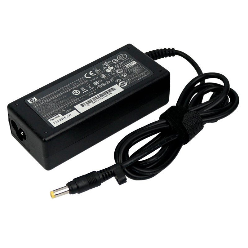 شارژر لپ تاپ سر زرد HP 18.5V 3.5A