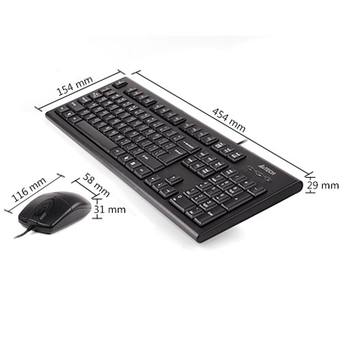 کیبورد و موس ای فورتک KR-8520