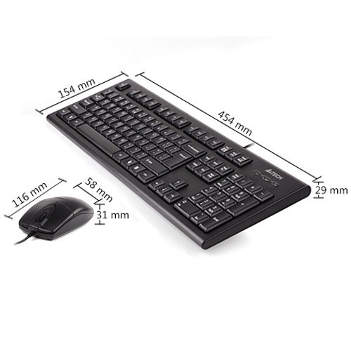 کیبورد و موس ای فورتک KR-8520