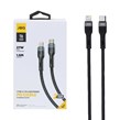 کابل شارژ 1.5 متری PD و فست JBQ Type-C to Lightning مدل CA-720 - مشکی (گارانتی یکساله رصاصی)