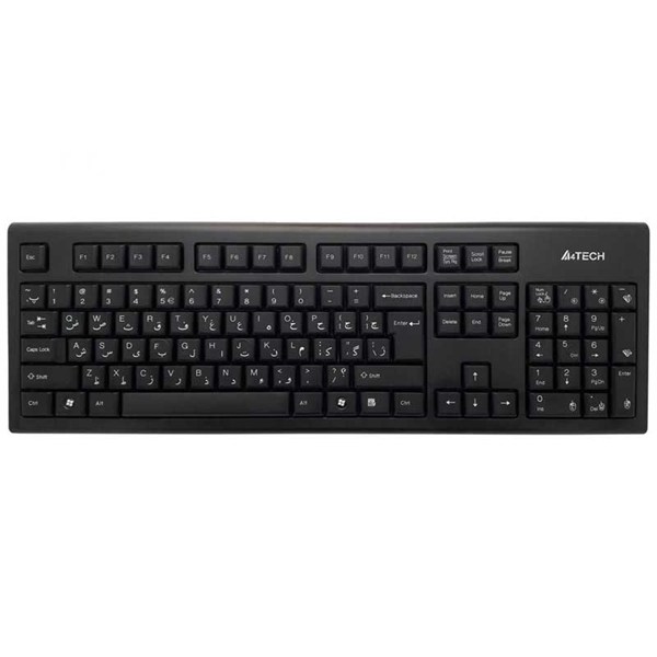 کیبورد و موس بی سیم ای فورتک KM-7100N
