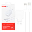 شارژر دیواری فست تک پورت Tranyoo مدل EU4-C 22.5W همراه با کابل Type-C - سفید