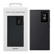 کیف هوشمند اورجینال سامسونگ Smart View Wallet Case مدل Samsung Galaxy S24 Ultra - مشکی (پک دار)
