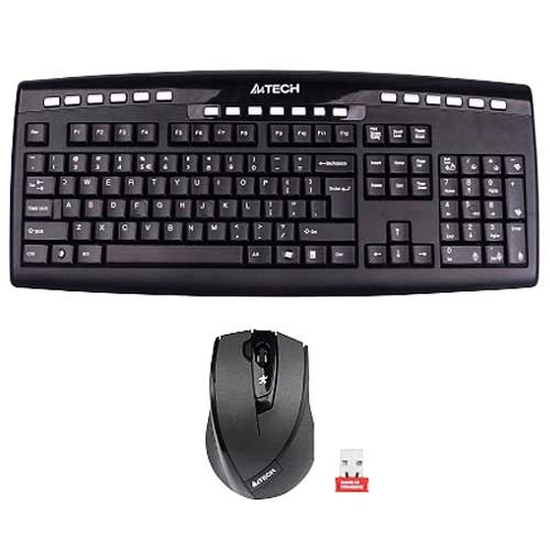 کیبورد و موس بی سیم ایفورتک 9200F