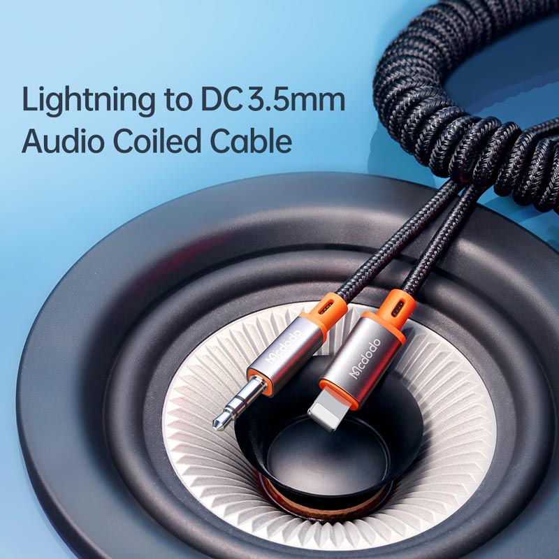 کابل تبدیل Lightning به AUX مک دودو CA-0890 طول 1.8 متر
