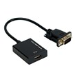 تبدیل VGA به Adapter 5138 HDMI + کابل صدا و کابل Micro USB