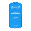 محافظ صفحه نمایش شیشه ای آنتی استاتیک مات Full Cover Super S-OG مدل Iphone 12 / 12 Pro - مشکی (بدون پک)