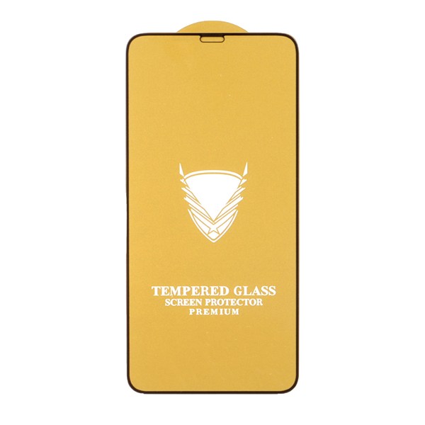 محافظ صفحه نمایش شیشه ای مشکی Full Cover OG Golden مدل Apple iPhone X Max / iPhone XS Max / iPhone 11 Pro Max