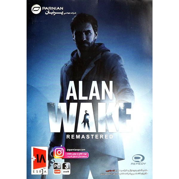 بازی Alan Wake Remastered 3DVD9 پرنیان مناسب برای PC