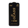 محافظ صفحه نمایش شیشه ای درجه یک Iphone 15 Pro Max  - Full Cover OG - ESD OVOG
