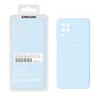 قاب سیلیکونی پاک کنی اورجینال درجه یک Samsung Galaxy A12 / M12 / F12 - آبی آسمانی (پک دار)
