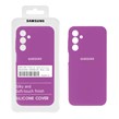 قاب سیلیکونی پاک کنی اورجینال درجه یک Samsung Galaxy A15 - ارغوانی (پک دار)