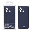 قاب نیو سیلیکون محافظ لنزدار RFF مدل Xiaomi Redmi 12C / Redmi 11A / Poco C55 - سرمه ای (پک دار)