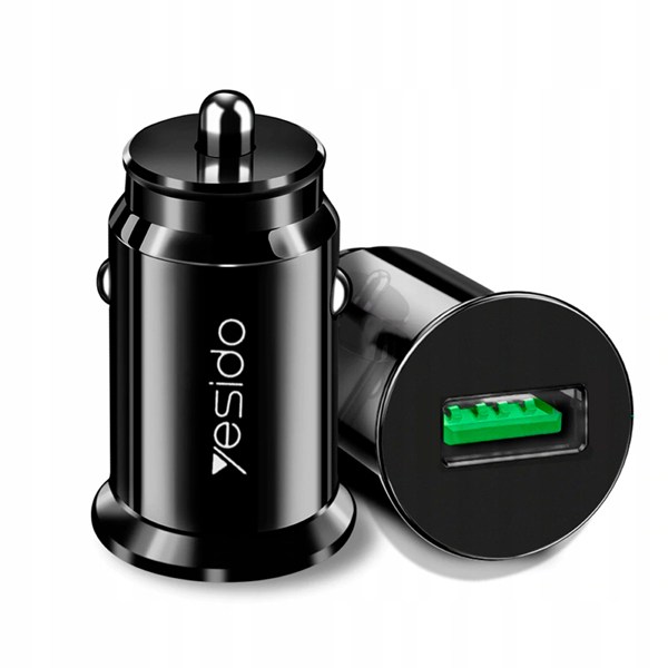 شارژر فندکی فست شارژ Yesido Y38 4A QC3.0 20W
