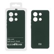 قاب نیو سیلیکون محافظ لنزدار RFF مدل Xiaomi Redmi Note 13 4G - سبزتیره (پک دار)