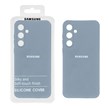 قاب نیو سیلیکون محافظ لنزدار RFF مدل Samsung Galaxy A55 - آبی فیلی (پک دار)