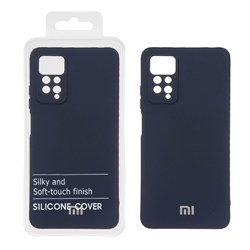 قاب نیو سیلیکون محافظ لنزدار RFF مدل Xiaomi Redmi Note 12 Pro 4G / Redmi Note 11 Pro - سرمه ای (پک دار)