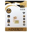 فلش مموری X-ENERGY USB2.0 مدل Gem ظرفیت 64GB - طلایی (گارانتی مادام العمر IPM)
