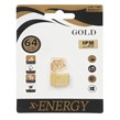 X-ENERGY Gold USB2.0 Flash Memory-64GB (گارانتی مادام العمر IPM)
