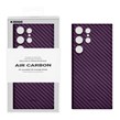 قاب محافظ لنزدار Original KDoo Air Carbon مدل Samsung Galaxy S24 Ultra - بنفش (پک دار)