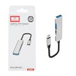 هاب 3 پورت Earldom Lightning مدل HUB11 - آبی
