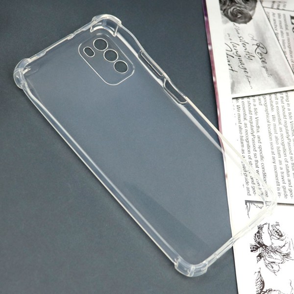 قاب محافظ لنزدار ژله ای ضربه گیر بی رنگ Xiaomi Poco M3