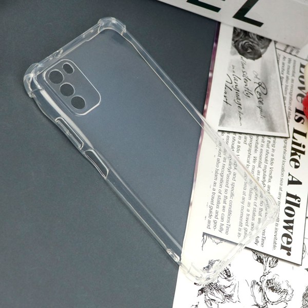 قاب محافظ لنزدار ژله ای ضربه گیر بی رنگ Xiaomi Poco M3