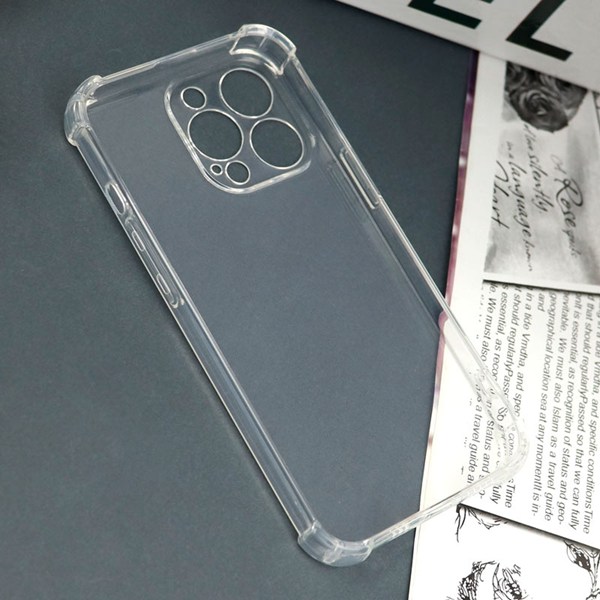 قاب محافظ لنزدار ژله ای ضربه گیر بی رنگ iPhone 13 Pro