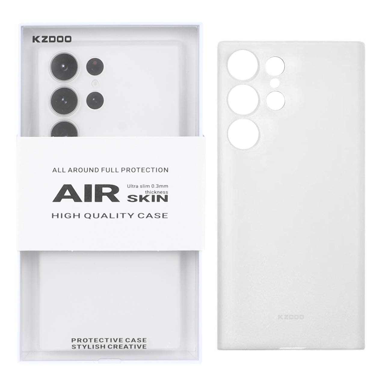 قاب Original KDoo Air Skin مدل Samsung Galaxy S23 Ultra - سفید (پک دار )