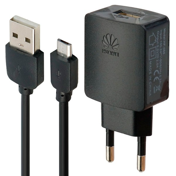 شارژر دیواری Huawei HF-088 2A + کابل میکرو یو اس بی