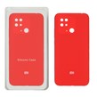 قاب سیلیکونی پاک کنی محافظ لنزدار اورجینال Xiaomi Redmi 10C / Redmi 10 Power / Poco C40 - قرمز (پک اصلی)