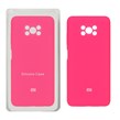 قاب سیلیکونی پاک کنی محافظ لنزدار اورجینال Xiaomi Poco X3 / Poco X3 Pro / Poco X3 NFC - صورتی فانتزی (پک اصلی)