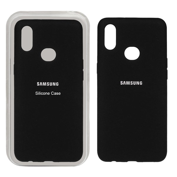 قاب سیلیکونی پاک کنی اورجینال Samsung Galaxy A10s - مشکی (پک اصلی)