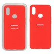 قاب سیلیکونی پاک کنی اورجینال Samsung Galaxy A10s - قرمز (پک اصلی)
