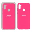 قاب سیلیکونی پاک کنی اورجینال Samsung Galaxy A11 / M11 - صورتی فانتزی (پک اصلی)