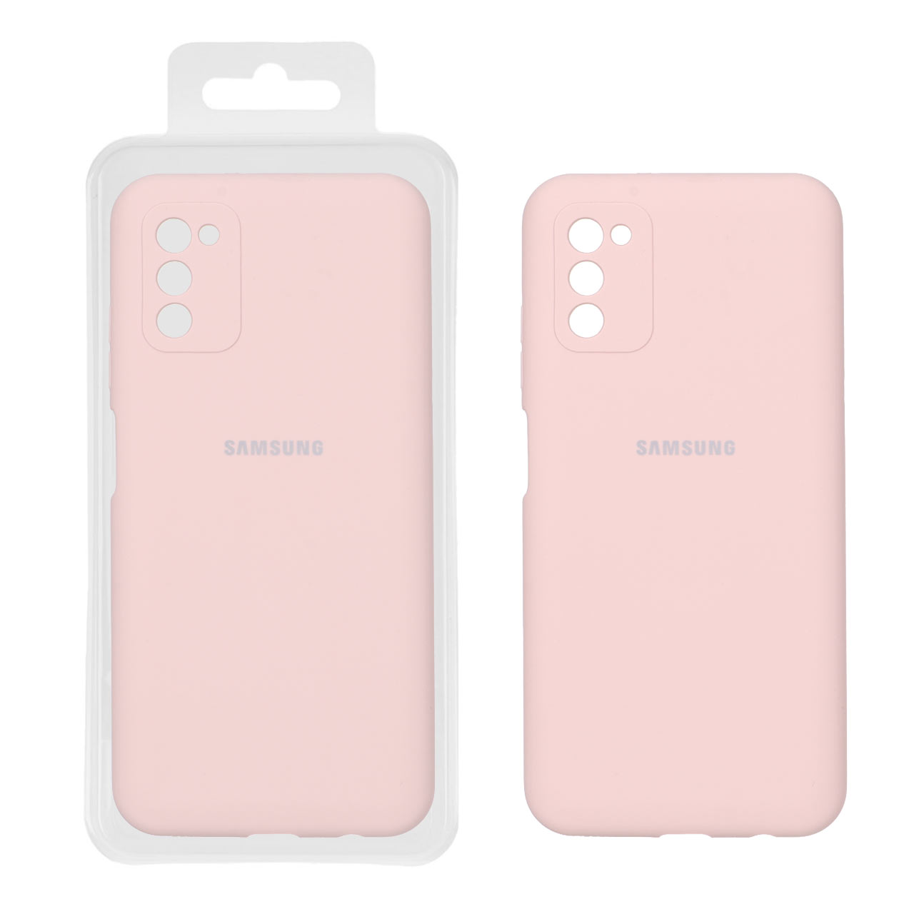 قاب سیلیکونی پاک کنی اورجینال درجه یک Samsung Galaxy A03s / A02s - کالباسی (پک دار)