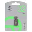 فلش مموری Queen tech USB2.0 مدل LINK ظرفیت 32GB - مشکی (گارانتی مادام العمر شرکت آی تین)
