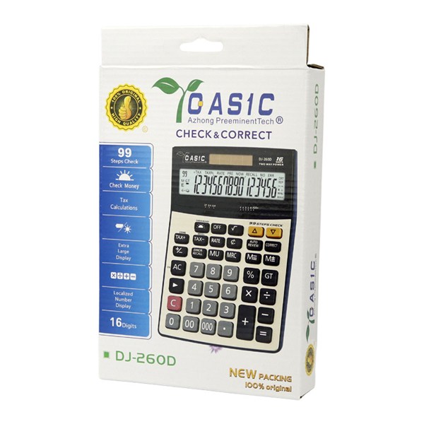 ماشین حساب کاسیک Qasic DJ-260D