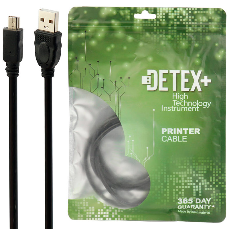 کابل مینی یو اس بی دیتکس پلاس +Detex طول 1.5 متر