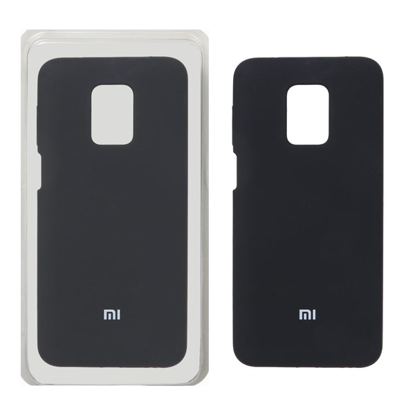 قاب سیلیکونی پاک کنی اورجینال Xiaomi Redmi Note 9S / Redmi Note 9 Pro / Redmi Note 9 Pro Max - مشکی (پک اصلی)