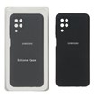 قاب سیلیکونی پاک کنی محافظ لنزدار اورجینال Samsung Galaxy A12 / M12 / F12 - مشکی (پک اصلی)