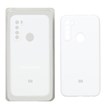 قاب سیلیکونی پاک کنی محافظ لنزدار اورجینال Xiaomi Redmi Note 8 - سفید (پک اصلی)
