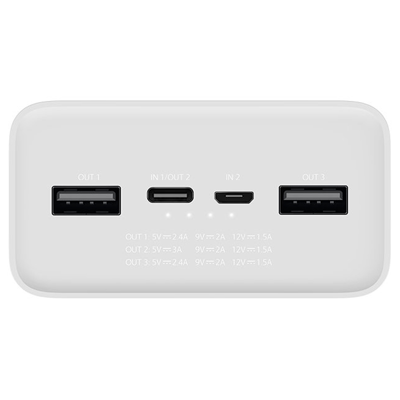 پاور بانک فست شارژ 30000 شیائومی Xiaomi Mi Power Bank 3 PB3018ZM 18W