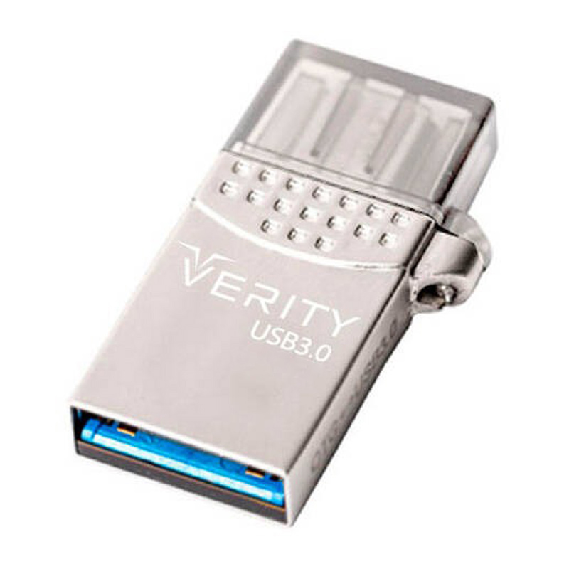 فلش 128 گیگ وریتی Verity O511 Dual Drive OTG Type-C USB3