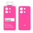 قاب سیلیکونی پاک کنی اورجینال درجه یک Xiaomi Redmi Note 13 4G - صورتی فانتزی (پک دار)