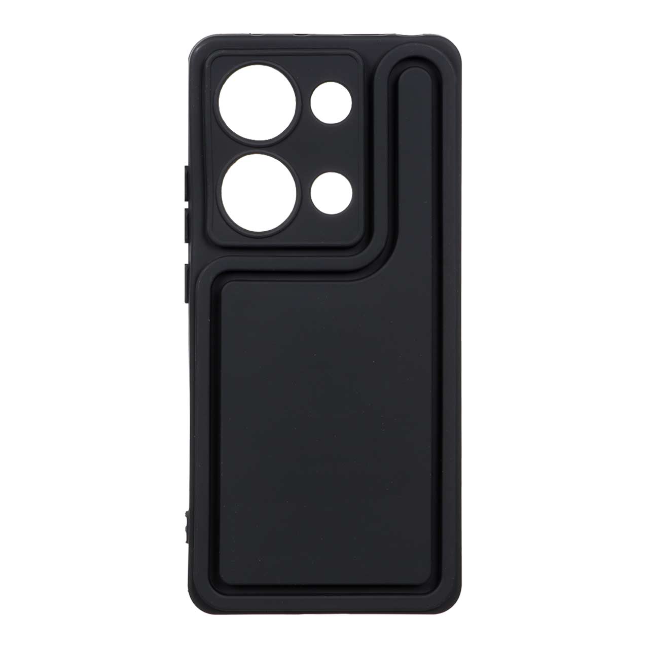 قاب Solid Case منحنی Xiaomi Redmi Note 14S / Note 13 Pro 4G / M6 Pro 4G - مشکی