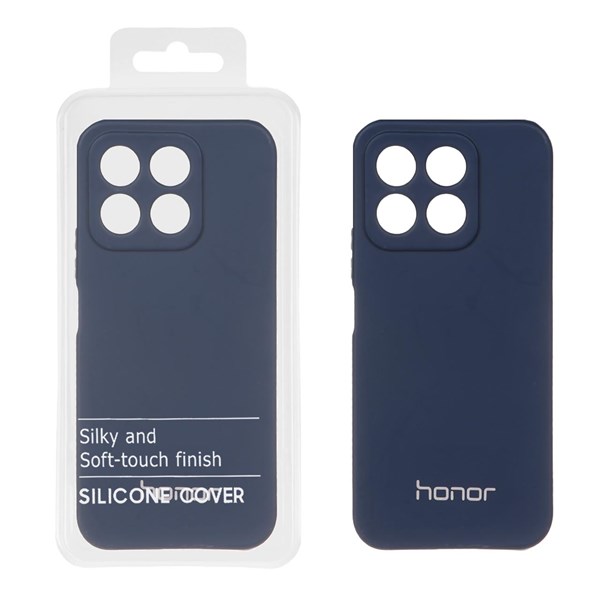 قاب نیو سیلیکون محافظ لنزدار RFF مدل Honor X8b - سرمه ای (پک دار)