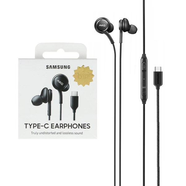 هندزفری با سیم با پورت Type-C سامسونگ AKG مدل Note 10/20 - مشکی - DST (گارانتی شش ماهه) - High Copy