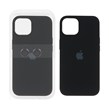 قاب سیلیکونی اورجینال با ست محافظ لنز رینگی Apple iPhone 13 / iPhone 14 - مشکی کد 1 (پک دار)
